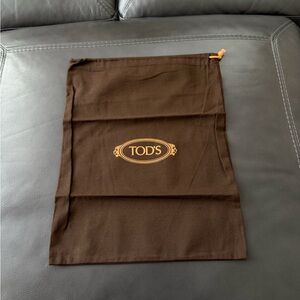 NWOT Tod’s Dust Bag
